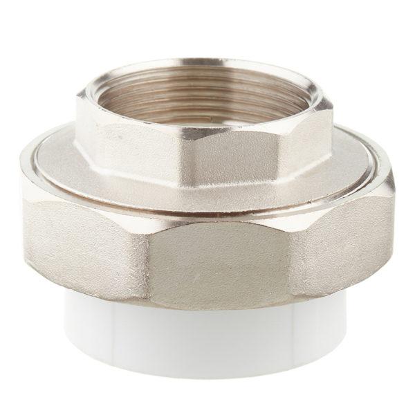 Муфта полипропиленовая разъемная (американка) 50 мм х 1 1/2 ВР(г)