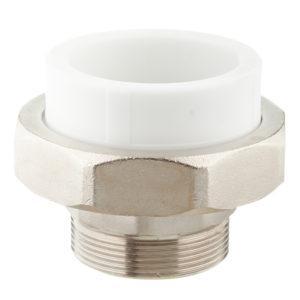 Муфта полипропиленовая разъемная (американка) 63 мм х 2 НР(ш)