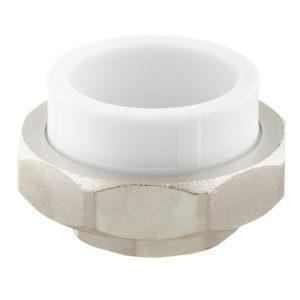 Муфта полипропиленовая разъемная (американка) 63 мм х 2 ВР(г)