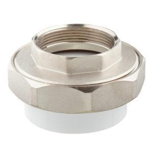 Муфта полипропиленовая разъемная (американка) 63 мм х 2 ВР(г)