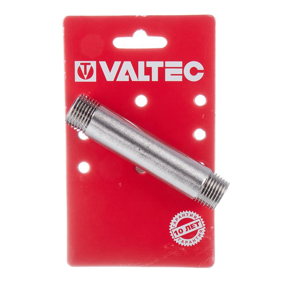 Ниппель удлинительный VALTEC (VTr.652.N.0410) 1/2 НР(ш) х 100 мм латунный Ниппель удлинительный VALTEC (VTr.652.N.0410) 1/2 НР(ш) х 100 мм латунный