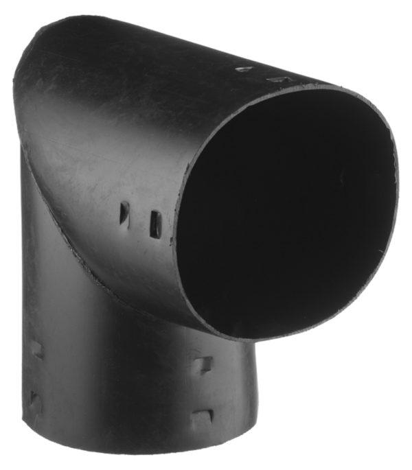 Отвод для дренажных труб d200 на 90 градусов Отвод для дренажных труб d200 на 90 градусов