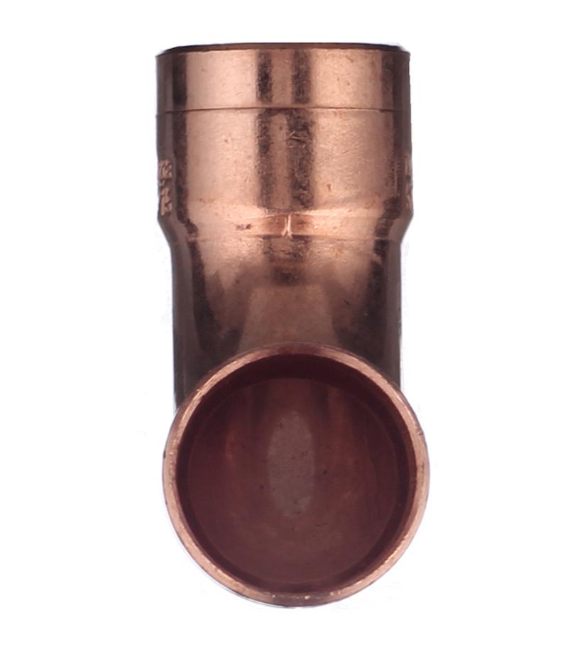 Отвод двухраструбный Viega под внутреннюю пайку 15 мм 90° медная Отвод двухраструбный Viega под внутреннюю пайку 15 мм 90° медная