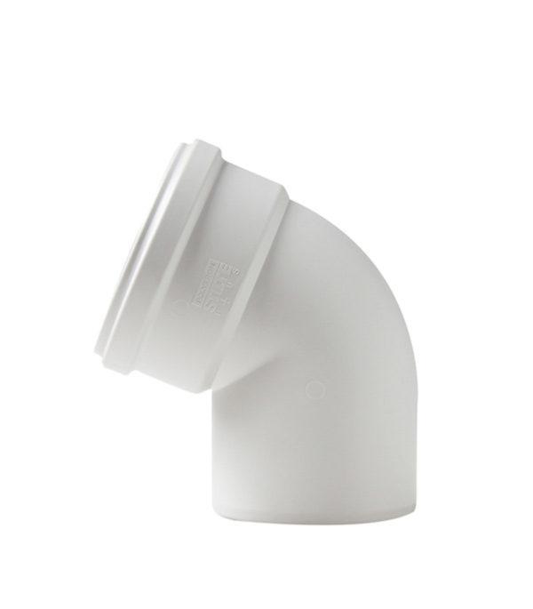 Отвод Pro Aqua Stilte Plus d110 мм 45° пластиковый шумопоглощающий для внутренней канализации