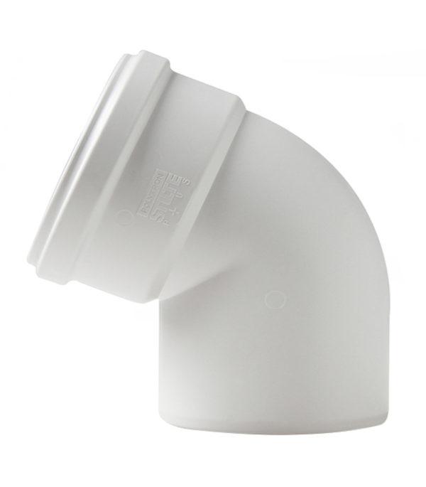 Отвод Pro Aqua Stilte Plus d58 мм 45° пластиковый шумопоглощающий для внутренней канализации