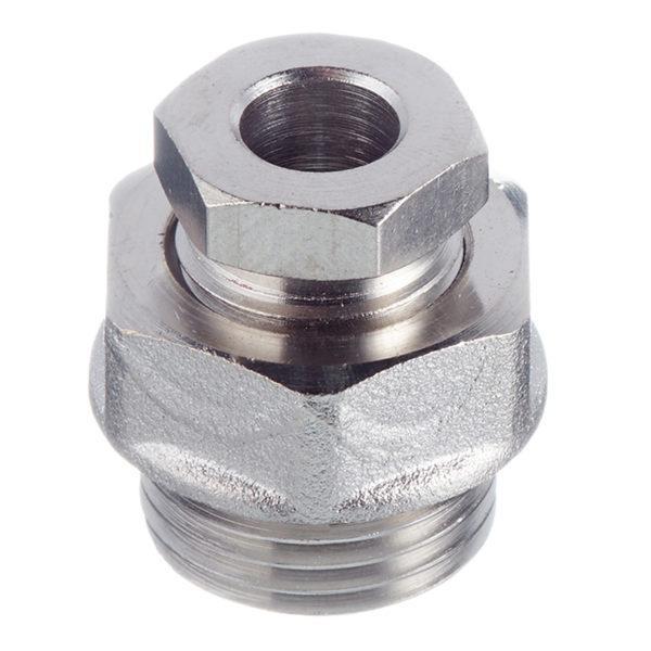 Переходник VALTEC (VTr.756.N.0004) для греющего кабеля 1/2 НР(ш) с набором уплотнителей латунный