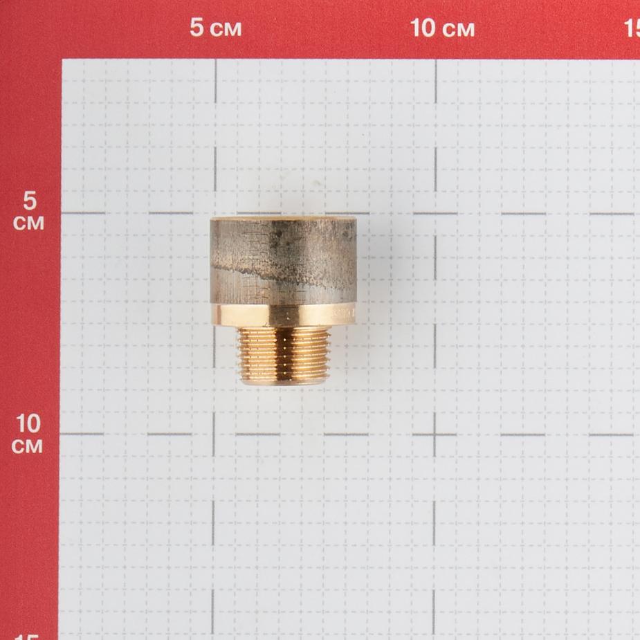 Переходник Viega (320423) 3/4 ВР(ш) х 1/2 НР(г) бронзовый Переходник Viega (320423) 3/4 ВР(ш) х 1/2 НР(г) бронзовый