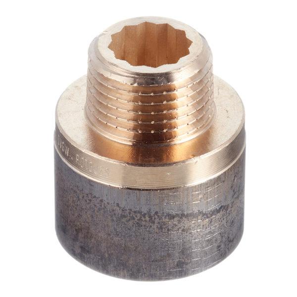 Переходник Viega (320423) 3/4 ВР(ш) х 1/2 НР(г) бронзовый Переходник Viega (320423) 3/4 ВР(ш) х 1/2 НР(г) бронзовый