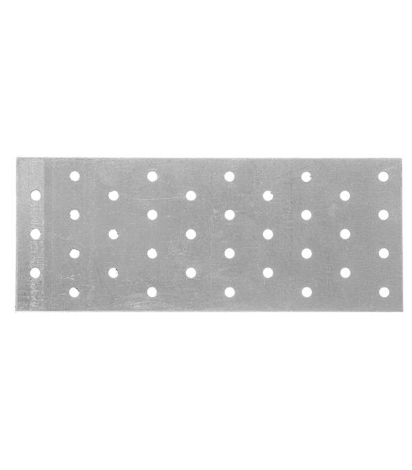 Пластина соединительная оцинкованная 200х 80х1.8 мм Пластина соединительная оцинкованная 200х 80х1.8 мм