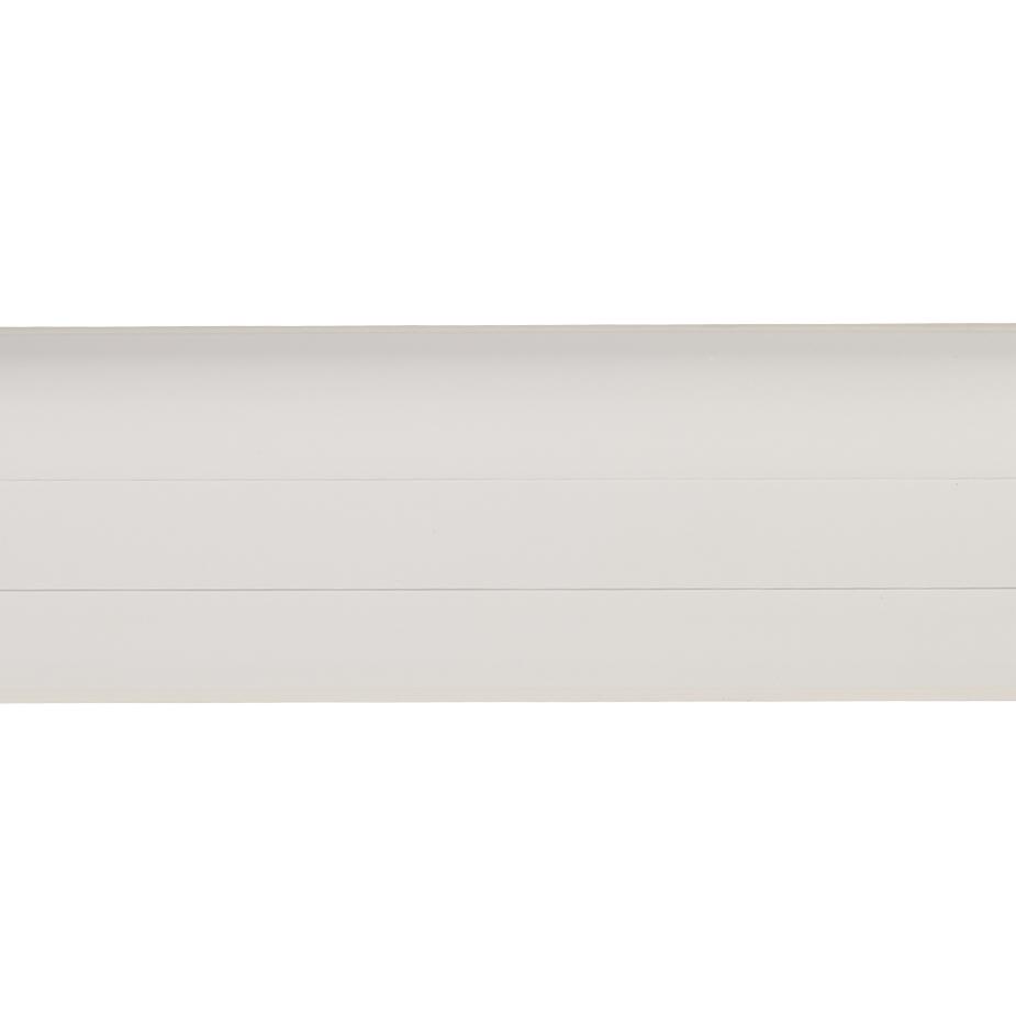 Плинтус ПВХ Winart 47 мм белый 2500 мм S-профиль с кабель-каналом Плинтус ПВХ Winart 47 мм белый 2500 мм S-профиль с кабель-каналом