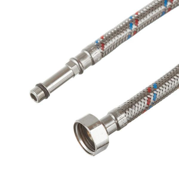 Подводка гибкая для смесителя Mateu (721100086/THP) 1/2 ВР(г) х М10 штуцер 35 мм 100 см