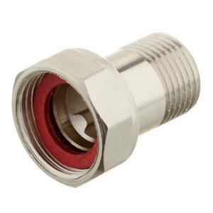 Полусгон VALTEC (VTr.613.N.0504) 3/4 ВР(г) x1/2 НР(ш) с накидной гайкой латунный