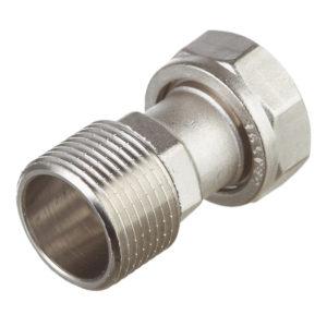 Полусгон VALTEC (VTr.613.N.0505) 3/4 ВР(г) х 3/4 НР(ш) с накидной гайкой латунный