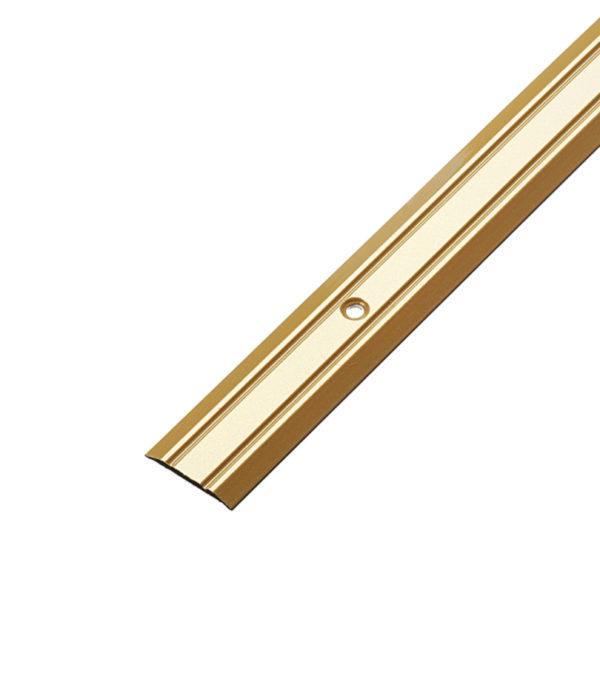 Порог стыкоперекрывающий 25х1800 мм золото