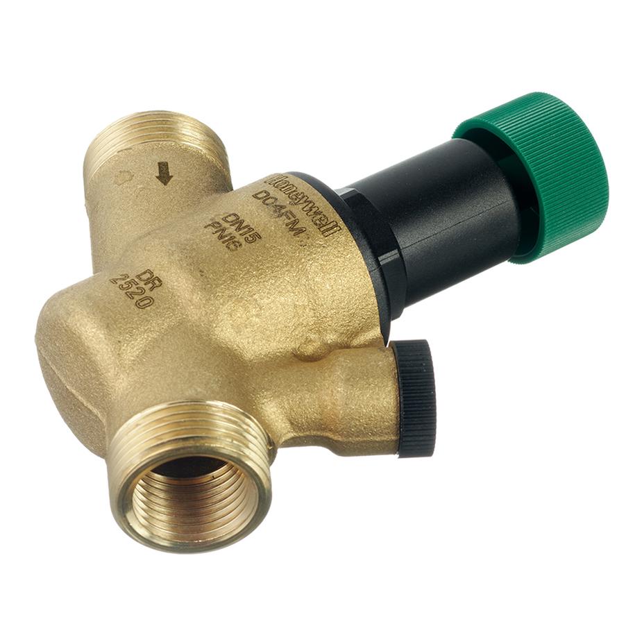 Редуктор давления Braukmann D04FM-1/2A 3/4 НР(ш) х 1/2 ВР(г) мембранный с отверстием под манометр Редуктор давления Braukmann D04FM-1/2A 3/4 НР(ш) х 1/2 ВР(г) мембранный с отверстием под манометр