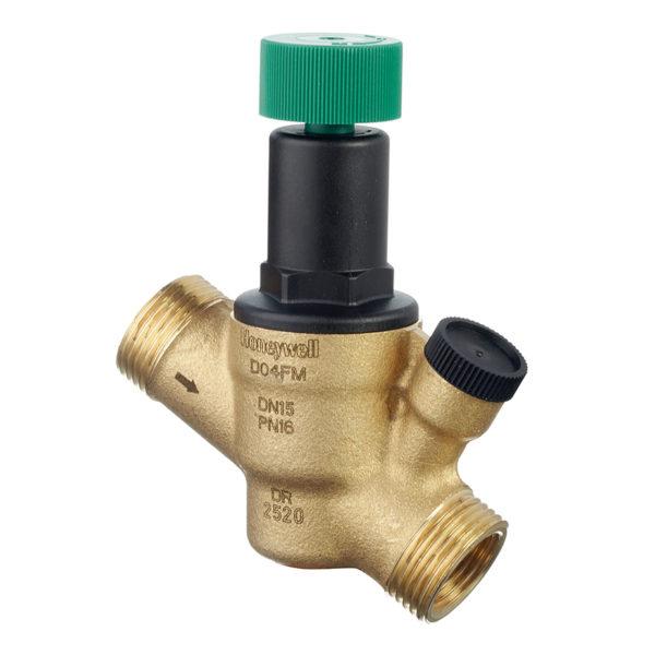 Редуктор давления Braukmann D04FM-1/2A 3/4 НР(ш) х 1/2 ВР(г) мембранный с отверстием под манометр Редуктор давления Braukmann D04FM-1/2A 3/4 НР(ш) х 1/2 ВР(г) мембранный с отверстием под манометр