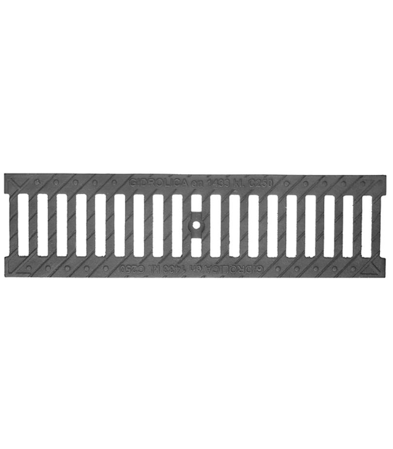 Решетка водоприемная Gidrolica (506) 500х136 мм чугунная Решетка водоприемная Gidrolica (506) 500х136 мм чугунная