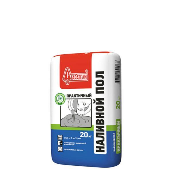 Ровнитель (наливной пол) универсальный Старатели Практичный самовыравнивающийся 20 кг Ровнитель (наливной пол) универсальный Старатели Практичный самовыравнивающийся 20 кг