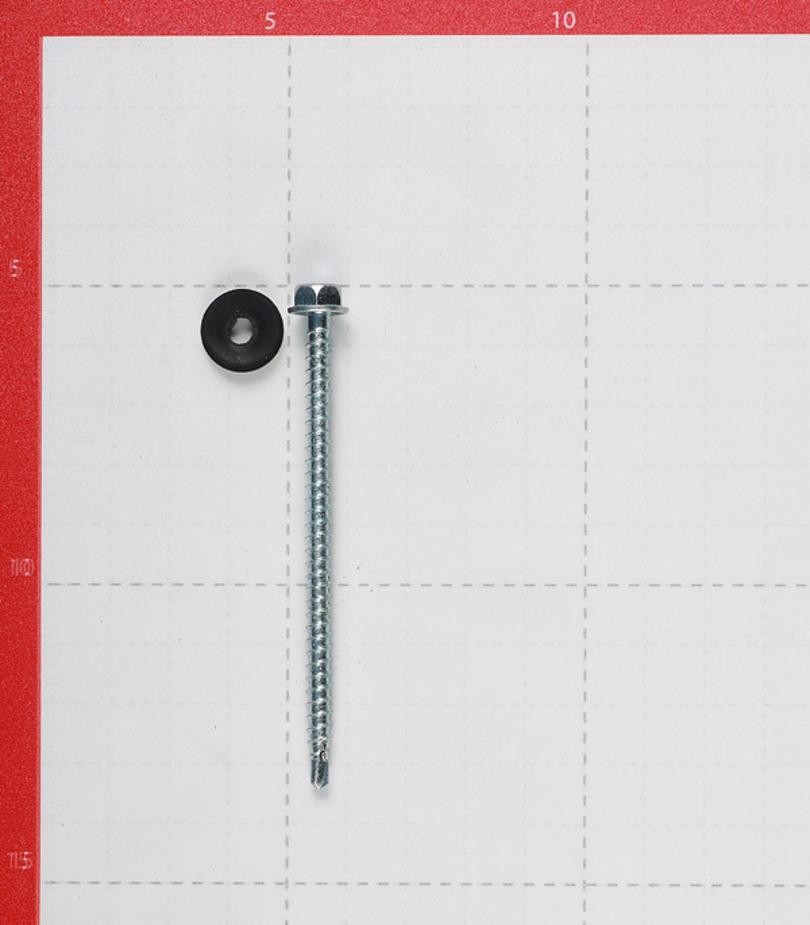 Саморезы кровельные с буром 80х4.8 мм оцинкованные (150 шт.) Саморезы кровельные с буром 80х4.8 мм оцинкованные (150 шт.)