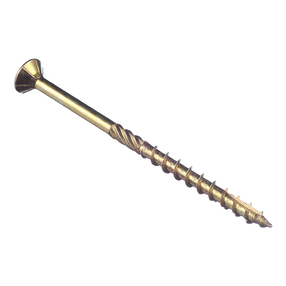 Саморезы по дереву 6.0x100 мм потайная головка конструкционный (100 шт.) Саморезы по дереву 6.0x100 мм потайная головка конструкционный (100 шт.)