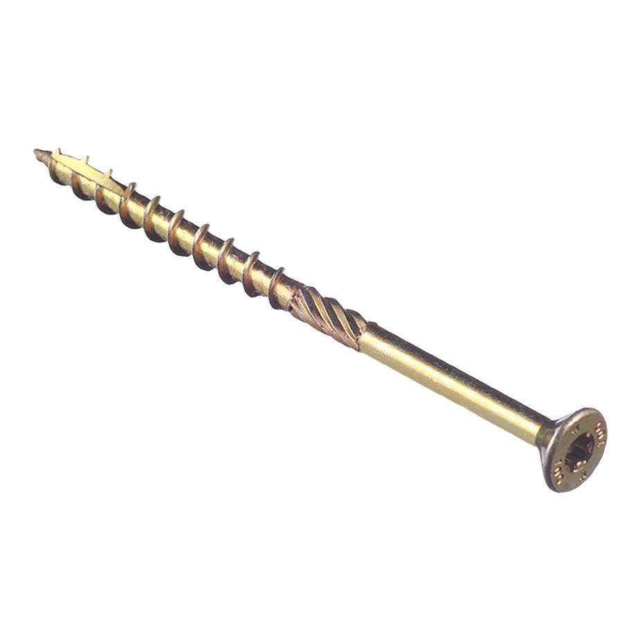 Саморезы по дереву 6.0x100 мм потайная головка конструкционный (100 шт.) Саморезы по дереву 6.0x100 мм потайная головка конструкционный (100 шт.)