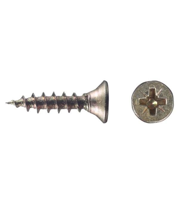 Саморезы универсальные 20x4.5 мм желтые (200 шт.)