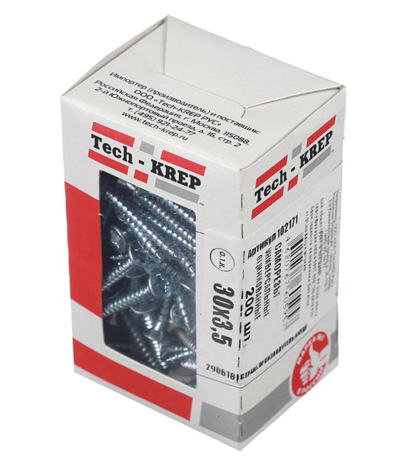 Саморезы универсальные 30x3,5 мм оцинкованные (200 шт.) Саморезы универсальные 30x3,5 мм оцинкованные (200 шт.)