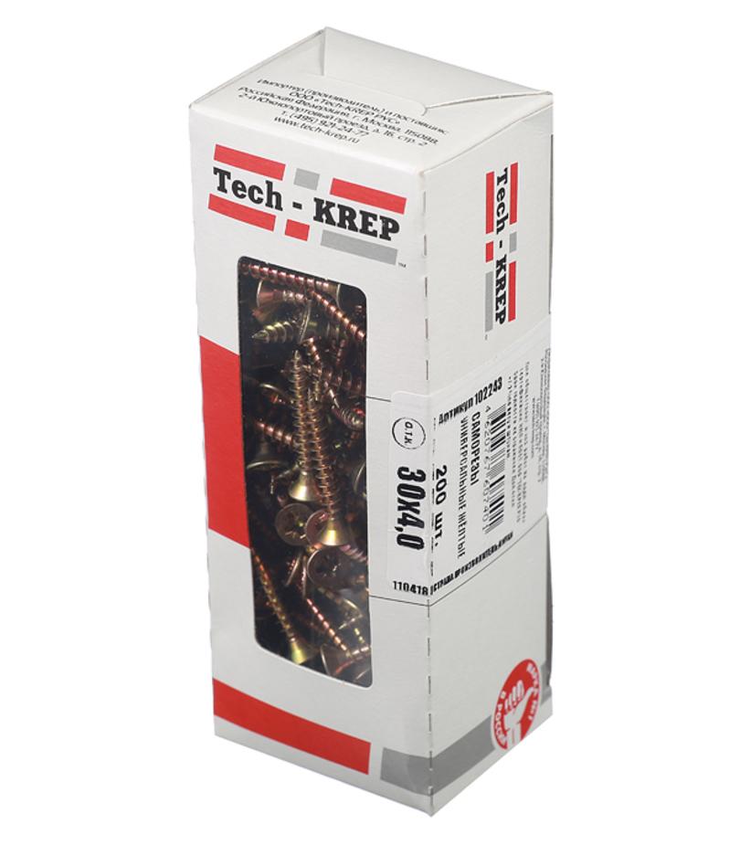 Саморезы универсальные 30x4.0 мм желтые (200 шт.) Саморезы универсальные 30x4.0 мм желтые (200 шт.)