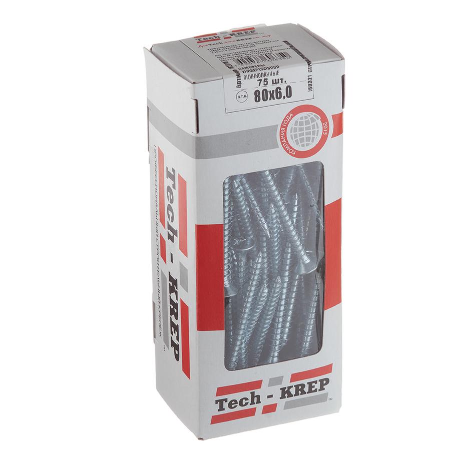 Саморезы универсальные 80x6,0 мм оцинкованные (75 шт.) Саморезы универсальные 80x6,0 мм оцинкованные (75 шт.)