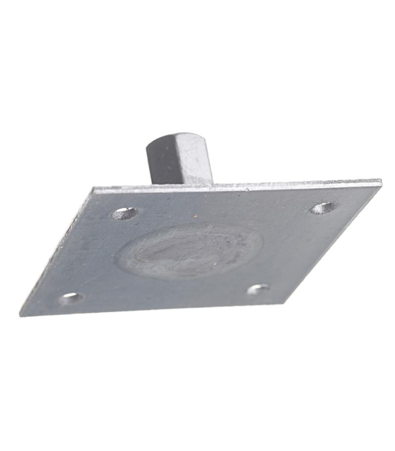 Шайба с муфтой оцинкованная М8 60х60х2 мм Шайба с муфтой оцинкованная М8 60х60х2 мм