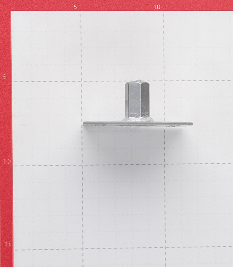 Шайба с муфтой оцинкованная М8 60х60х2 мм Шайба с муфтой оцинкованная М8 60х60х2 мм