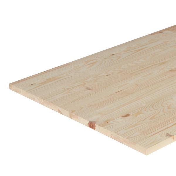 Щит мебельный хвоя 1200х600х18 мм сорт АВ клееный