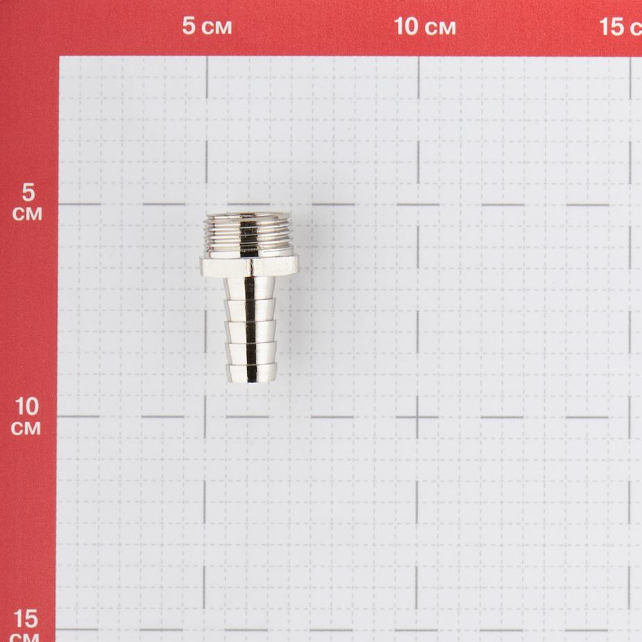 Штуцер для присоединения шланга 1/2 НР(ш) х 12 мм латунный Штуцер для присоединения шланга 1/2 НР(ш) х 12 мм латунный
