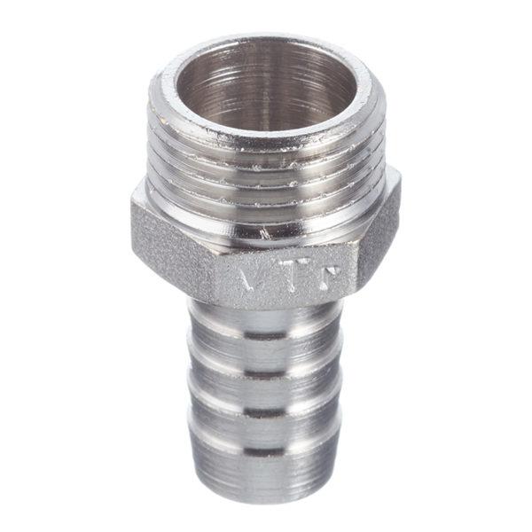 Штуцер VALTEC (VTr.650.N.0414) для присоединения шланга 1/2 НР(ш) х 14 мм латунный Штуцер VALTEC (VTr.650.N.0414) для присоединения шланга 1/2 НР(ш) х 14 мм латунный