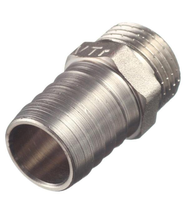 Штуцер VALTEC (VTr.650.N.0420) для присоединения шланга 1/2 НР(ш) х 20 мм латунный Штуцер VALTEC (VTr.650.N.0420) для присоединения шланга 1/2 НР(ш) х 20 мм латунный