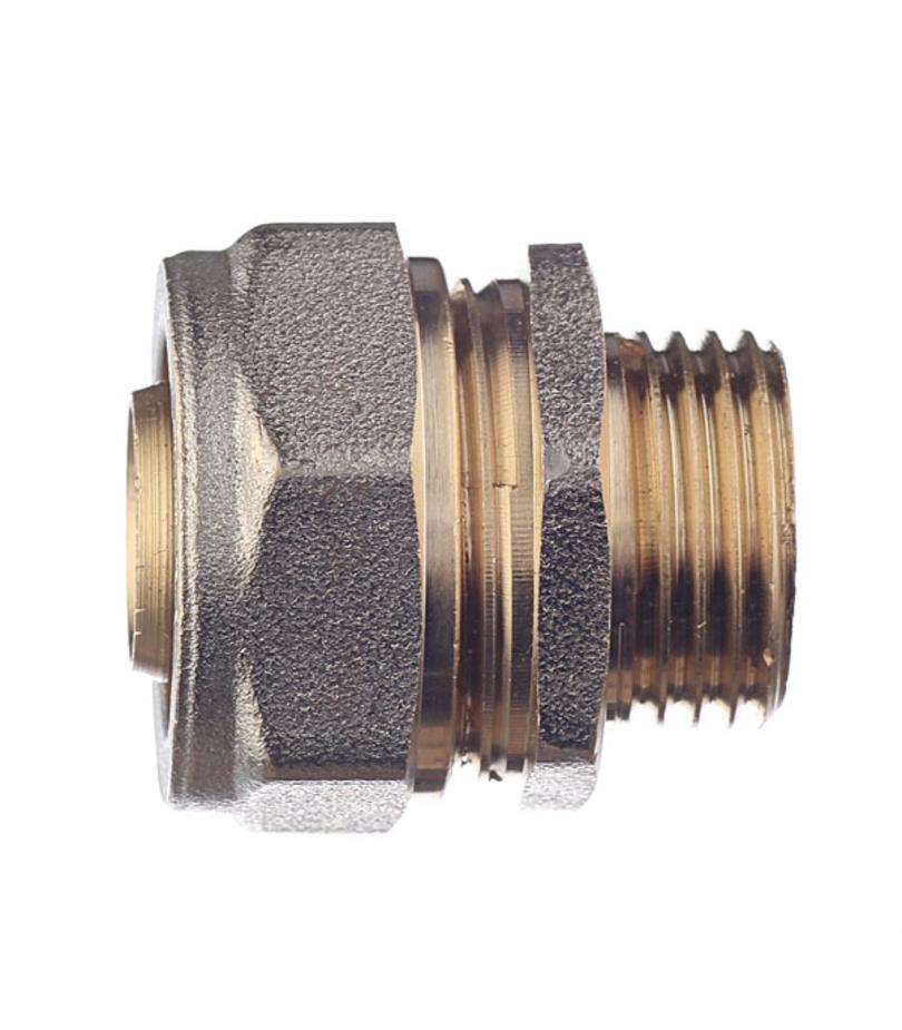 Соединитель прямой 20 обж(ц) х 1/2 НР(ш) Соединитель прямой 20 обж(ц) х 1/2 НР(ш)