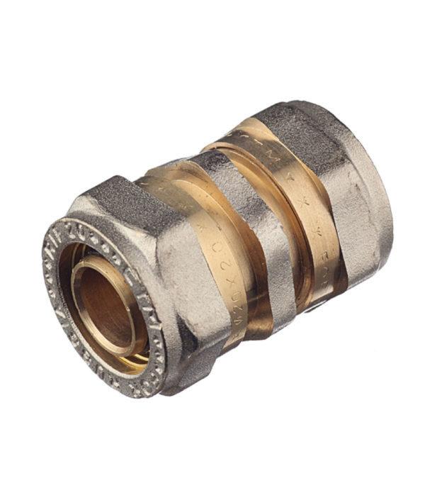 Соединитель прямой 20 обж(ц) х 20 обж(ц) Соединитель прямой 20 обж(ц) х 20 обж(ц)