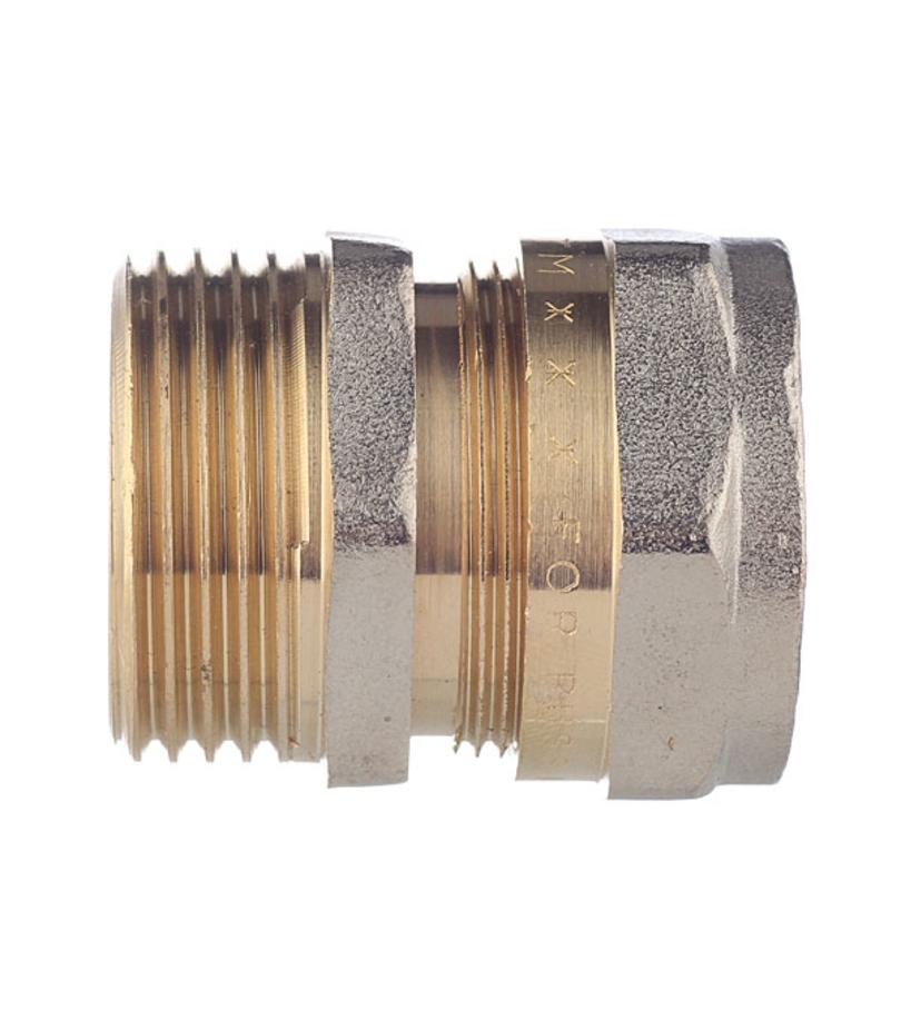 Соединитель прямой 26 обж(ц) х 1 НР(ш) Соединитель прямой 26 обж(ц) х 1 НР(ш)