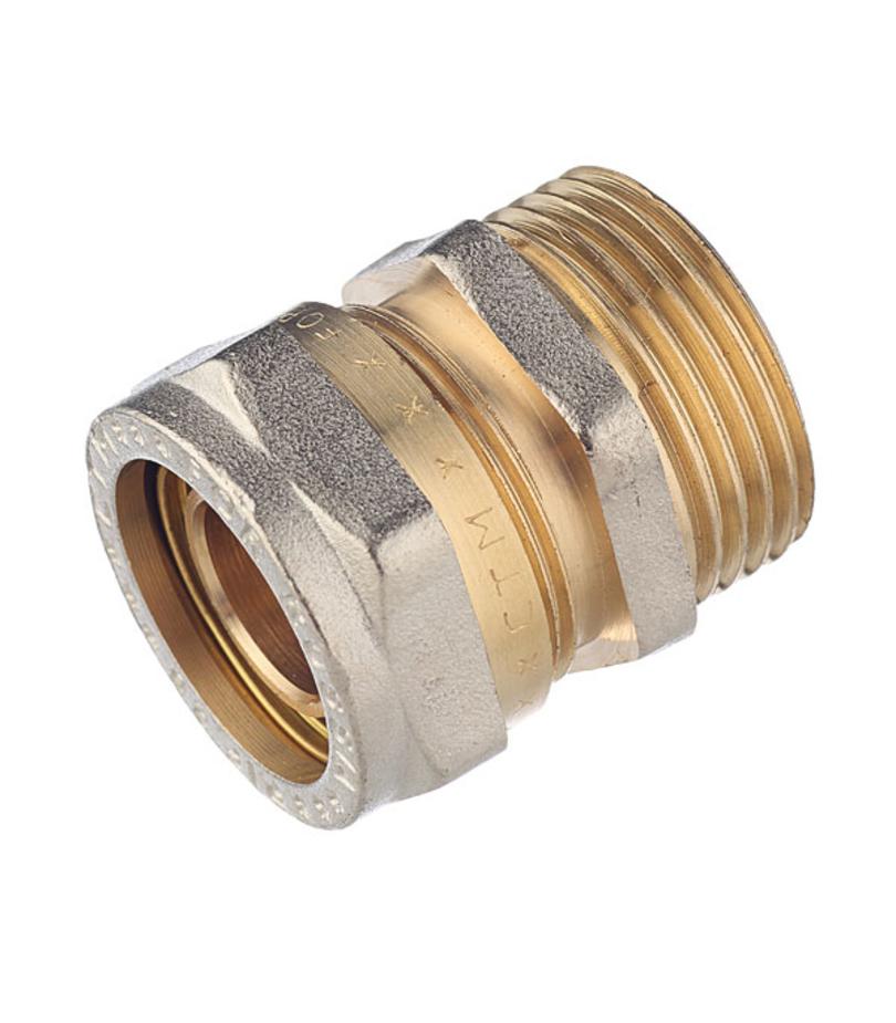 Соединитель прямой 26 обж(ц) х 1 НР(ш) Соединитель прямой 26 обж(ц) х 1 НР(ш)