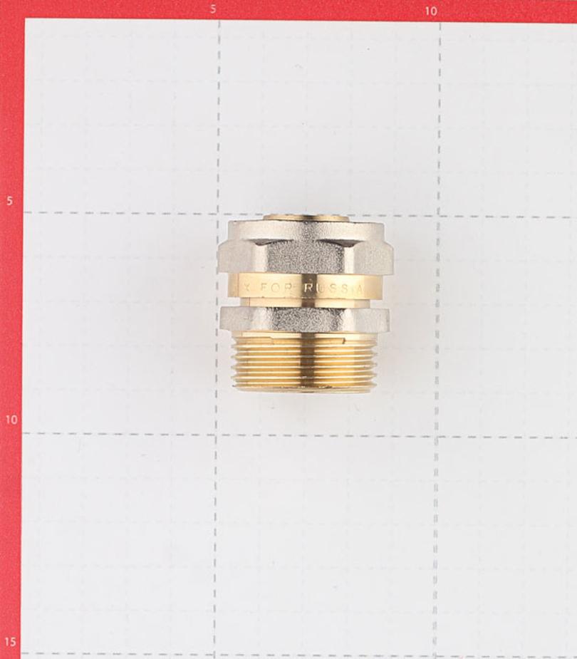 Соединитель прямой 26 обж(ц) х 1 НР(ш) Соединитель прямой 26 обж(ц) х 1 НР(ш)