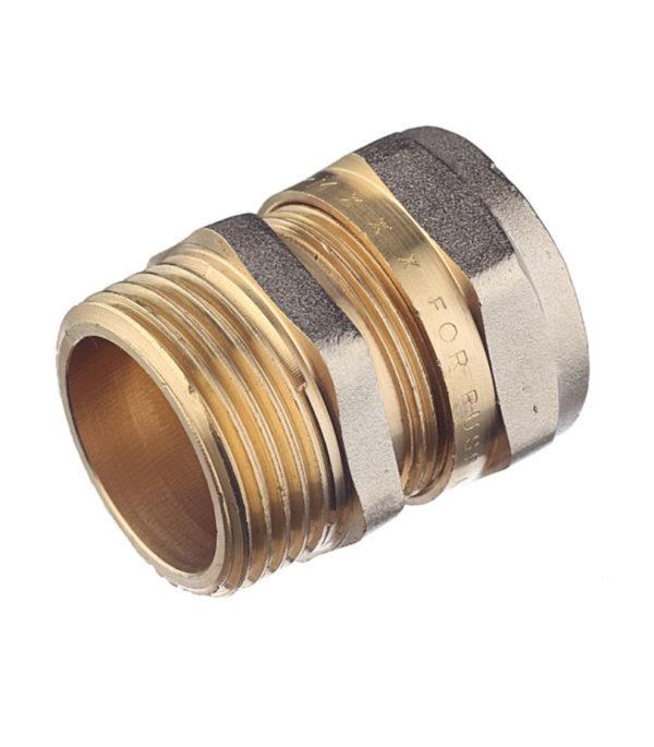 Соединитель прямой 26 обж(ц) х 1 НР(ш) Соединитель прямой 26 обж(ц) х 1 НР(ш)