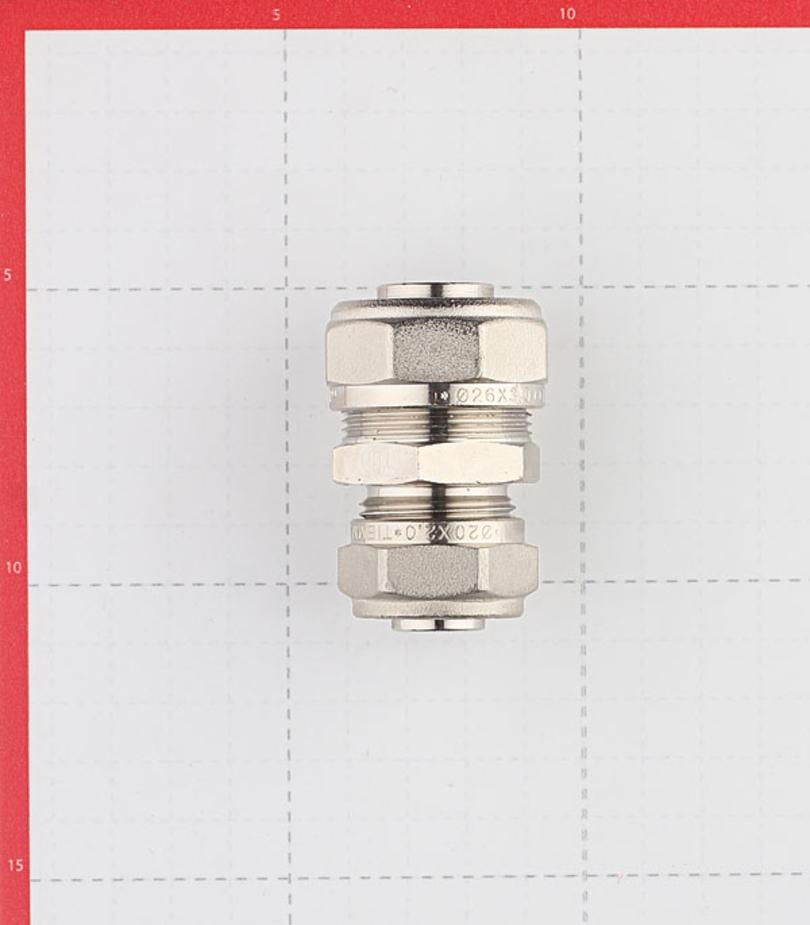 Соединитель прямой 26 обж(ц) х 20 обж(ц) Соединитель прямой 26 обж(ц) х 20 обж(ц)