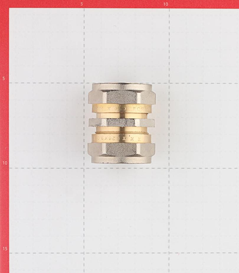 Соединитель прямой 26 обж(ц) х 26 обж(ц) Соединитель прямой 26 обж(ц) х 26 обж(ц)