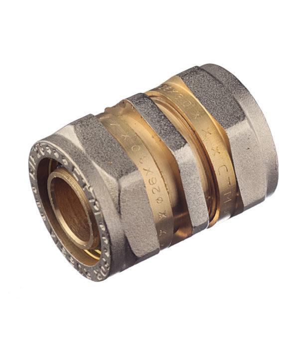 Соединитель прямой 26 обж(ц) х 26 обж(ц) Соединитель прямой 26 обж(ц) х 26 обж(ц)