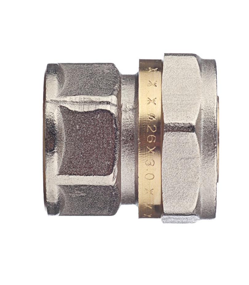 Соединитель прямой 26 обж(ц) х 3/4 ВР(г) Соединитель прямой 26 обж(ц) х 3/4 ВР(г)