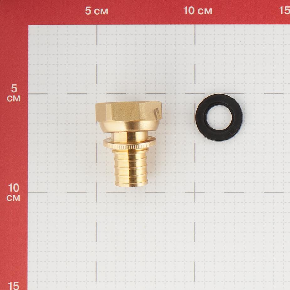 Соединитель прямой RX Rehau (13660781001) 20 мм х 3/4 ВР(г) с накидной гайкой Соединитель прямой RX Rehau (13660781001) 20 мм х 3/4 ВР(г) с накидной гайкой