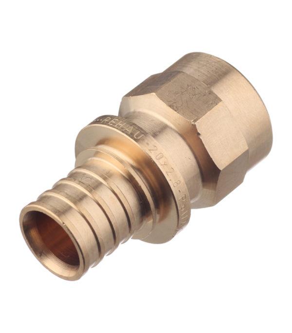 Соединитель прямой RX Rehau (14563281001) 20 мм х 1/2 ВР(г)