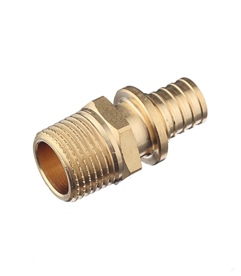 Соединитель прямой Stout (SFA-0001-001612) 16 мм х 1/2 НР(ш) латунный Соединитель прямой Stout (SFA-0001-001612) 16 мм х 1/2 НР(ш) латунный