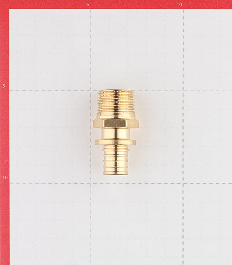 Соединитель прямой Stout (SFA-0001-001612) 16 мм х 1/2 НР(ш) латунный Соединитель прямой Stout (SFA-0001-001612) 16 мм х 1/2 НР(ш) латунный