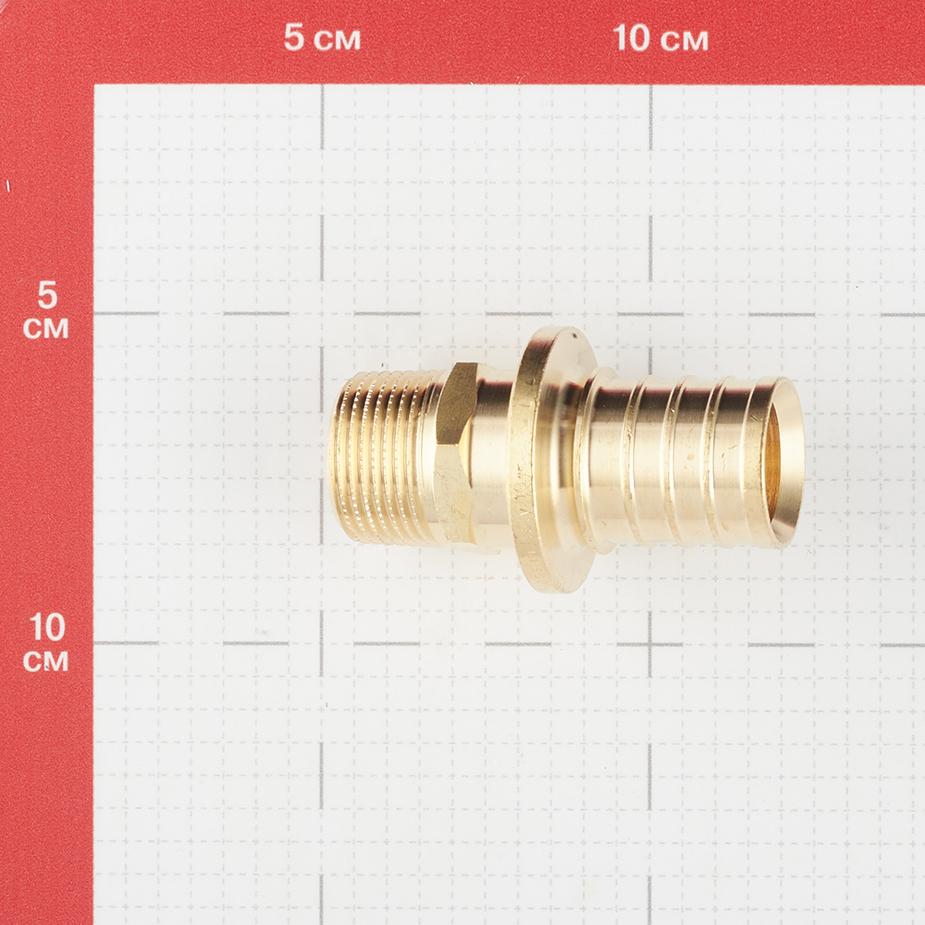 Соединитель прямой Stout (SFA-0001-003234) 32 мм х 3/4 НР(г) латунный Соединитель прямой Stout (SFA-0001-003234) 32 мм х 3/4 НР(г) латунный